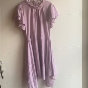 Girl’s Crewcuts Lavender knit dress